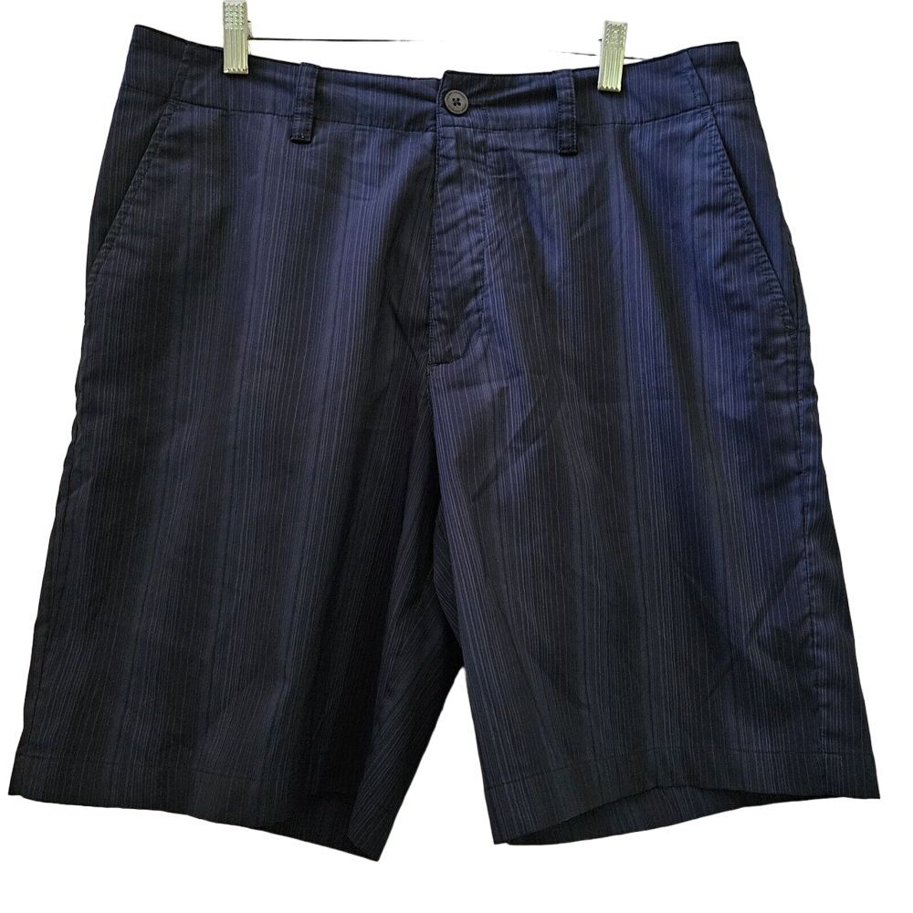 Under‎ Armour Shorts Mens 34 Loose Golf Chino Stretch Casual Blue Striped